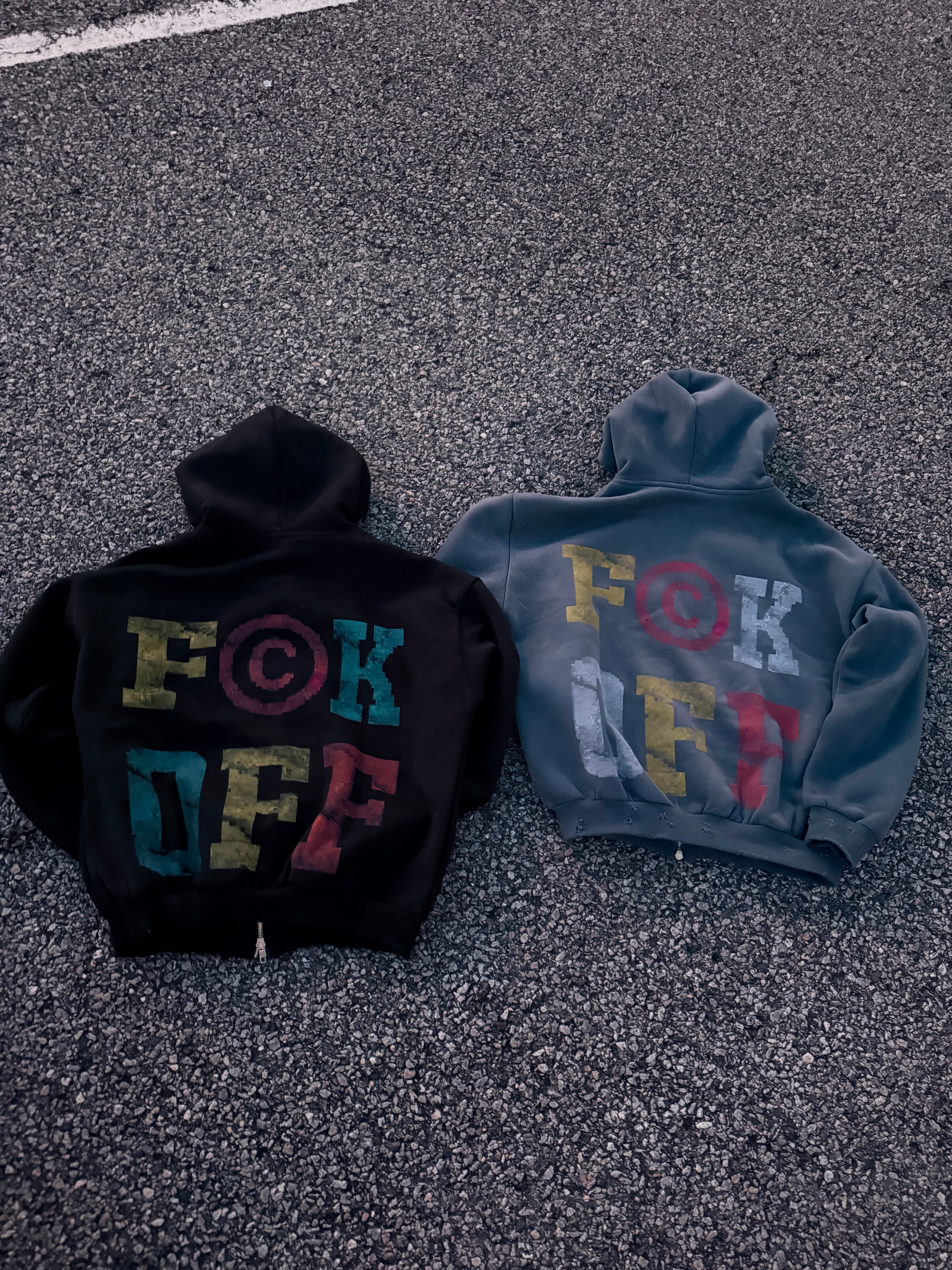 FCKOFF zip up