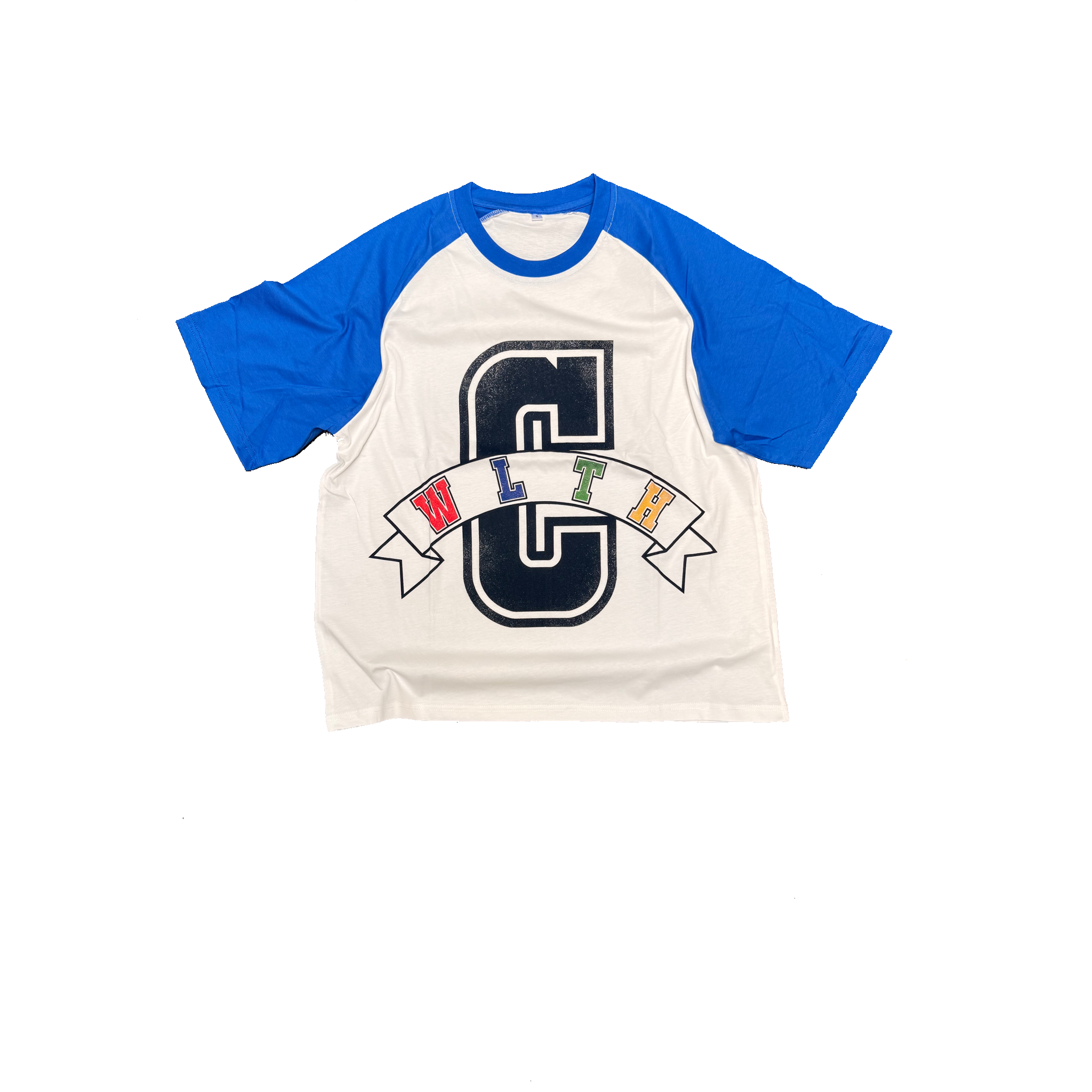 “Banner” raglan tee