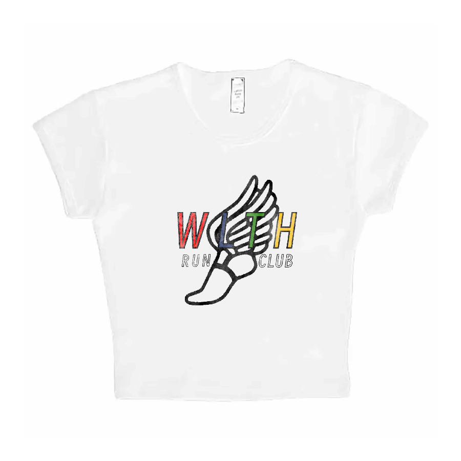 Run club crop top