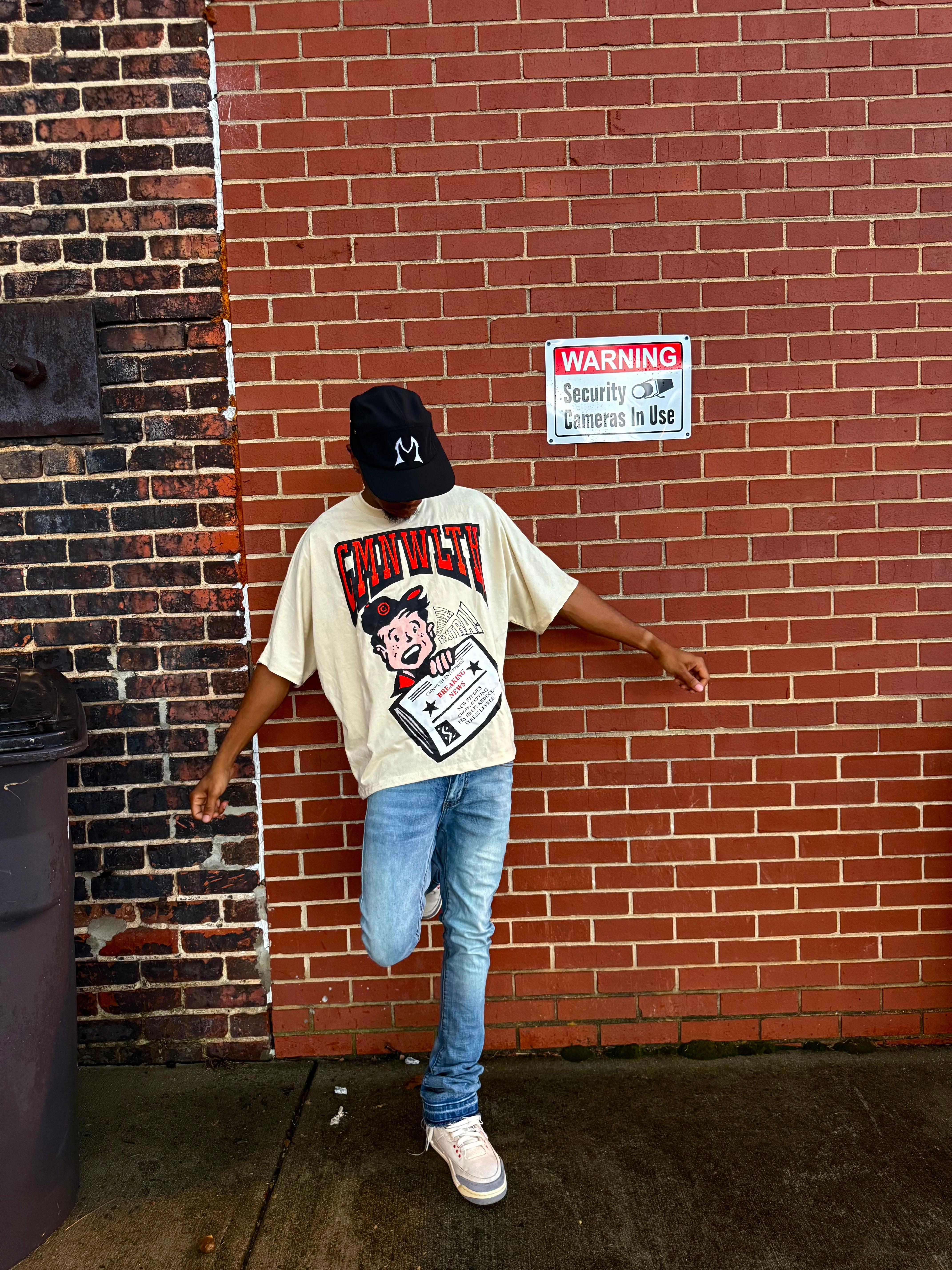 Paper boy tee