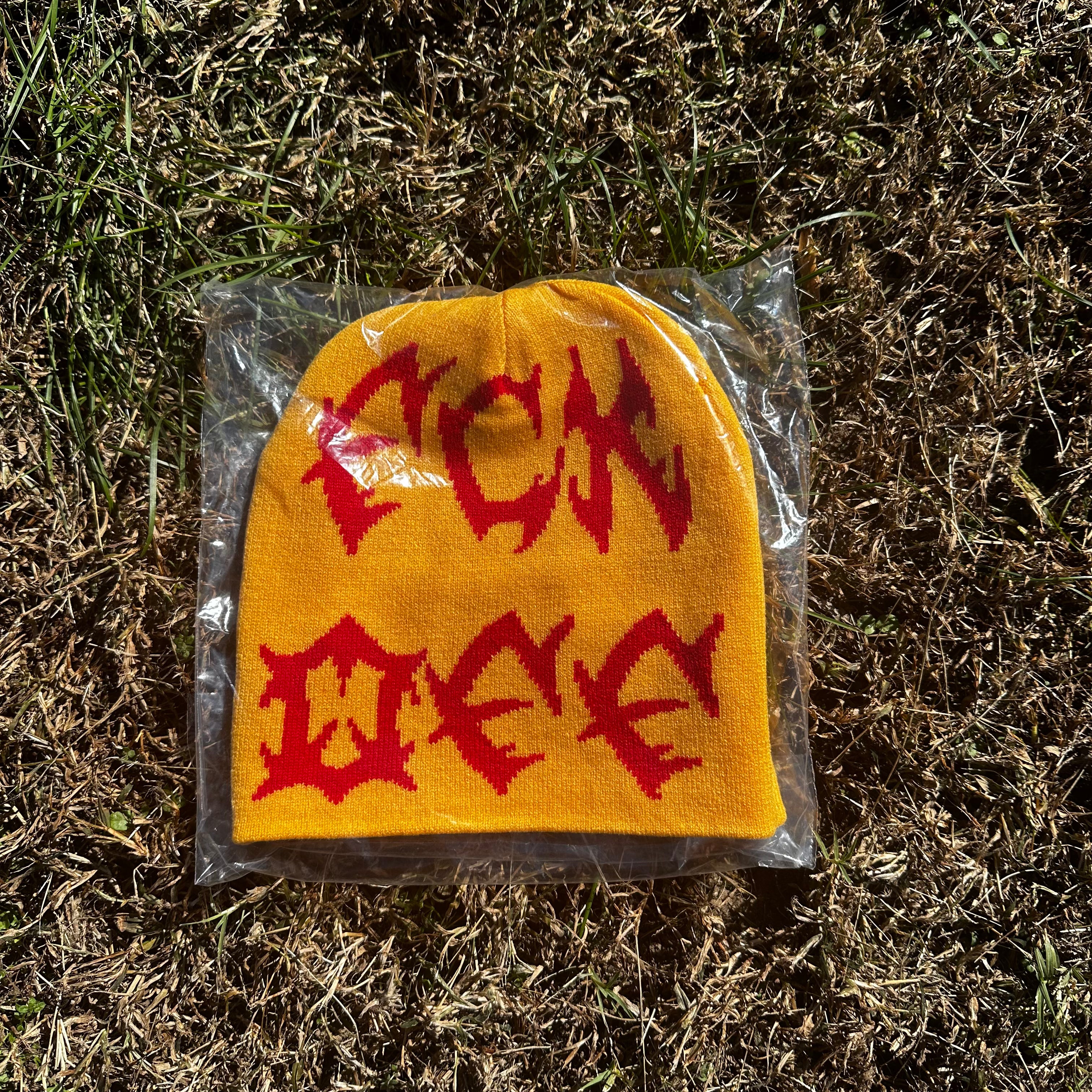 REVERSIBLE FCK OFF BEANIE